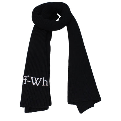 Black Wool Scarf