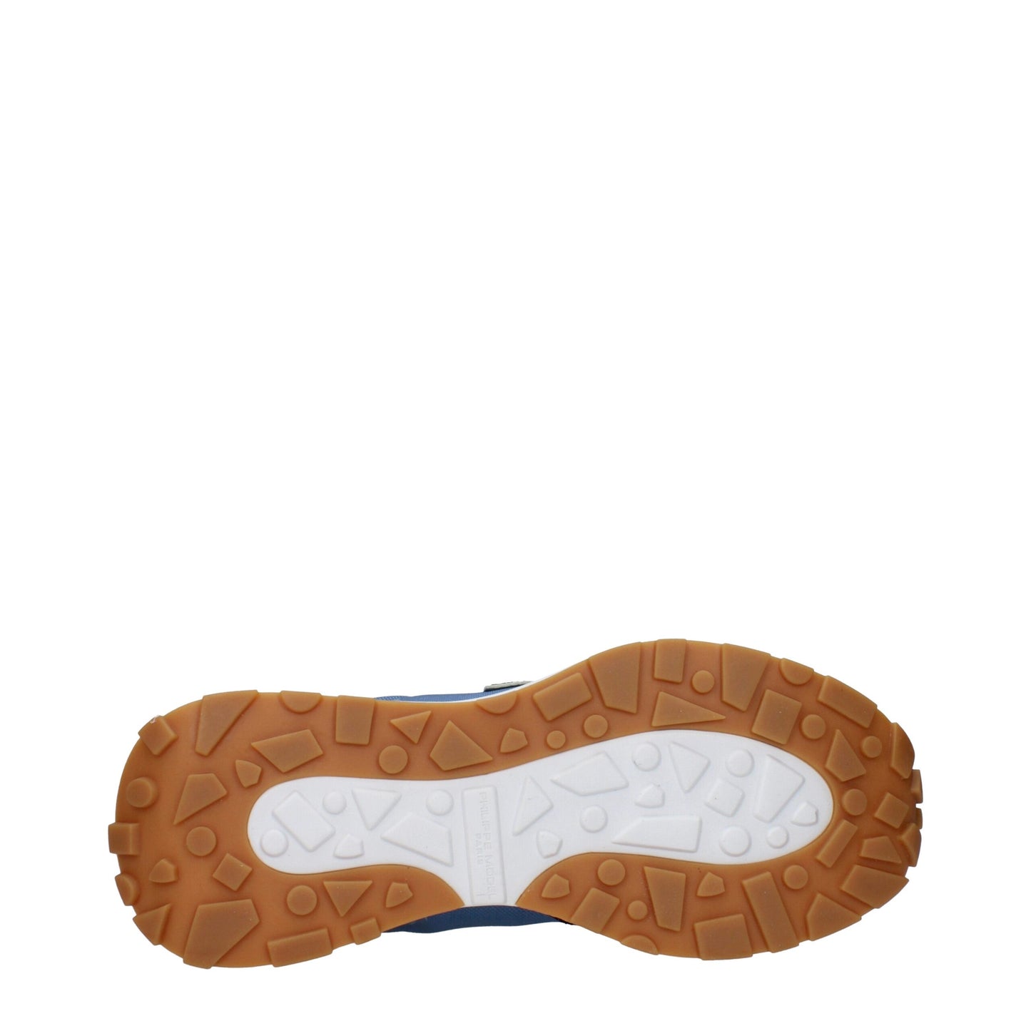 Blue Fabric Athletic Sneakers