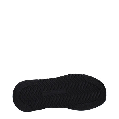 Blue Leather Low Tops