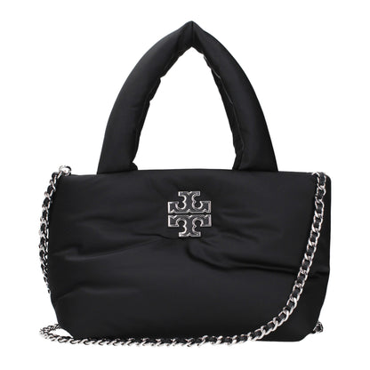 Black Fabric Handbag