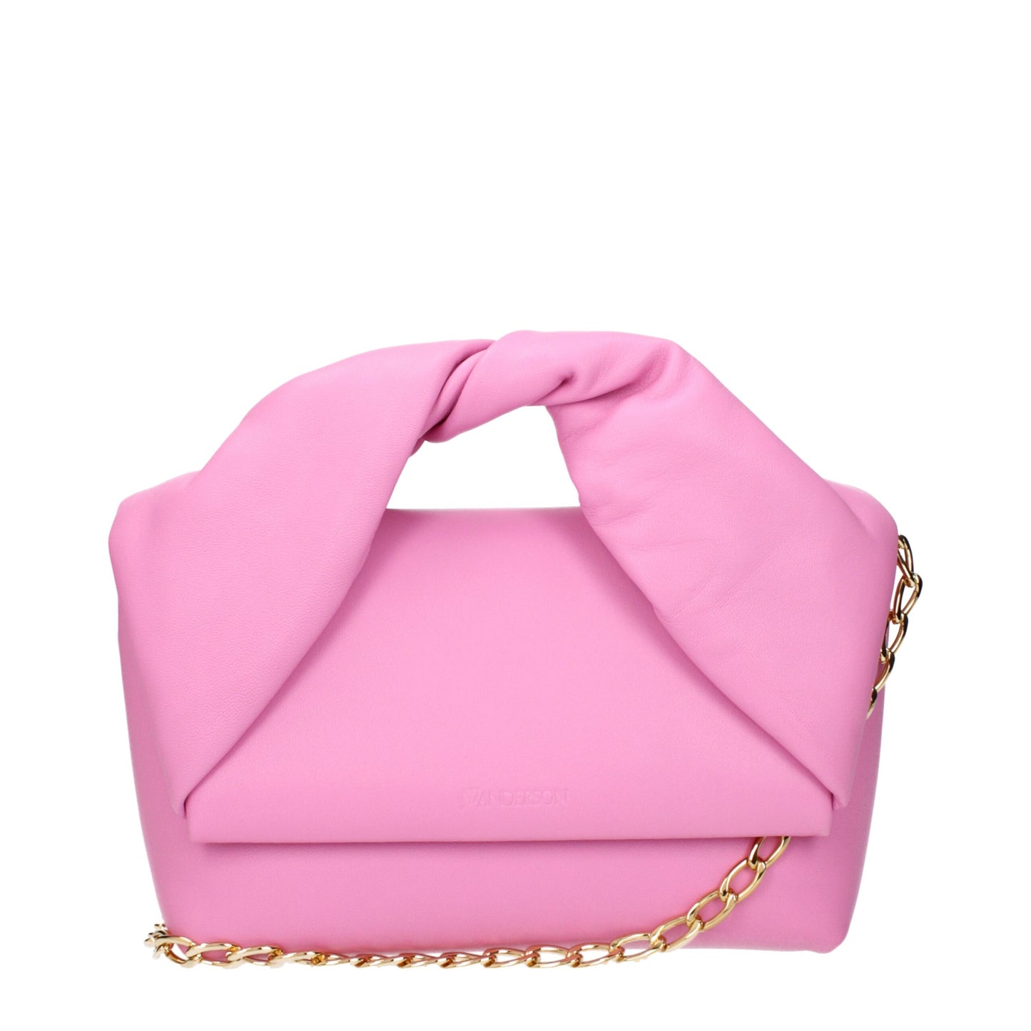 Pink Leather Handbag