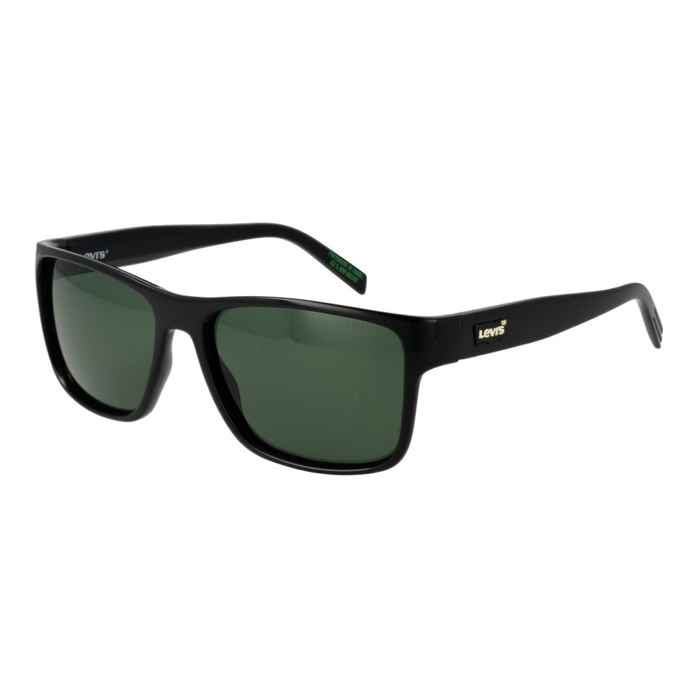 Black Polyamide Sunglasses