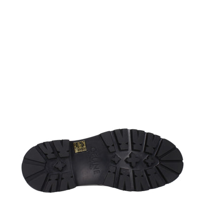 Black Leather Oxfords And Derbies