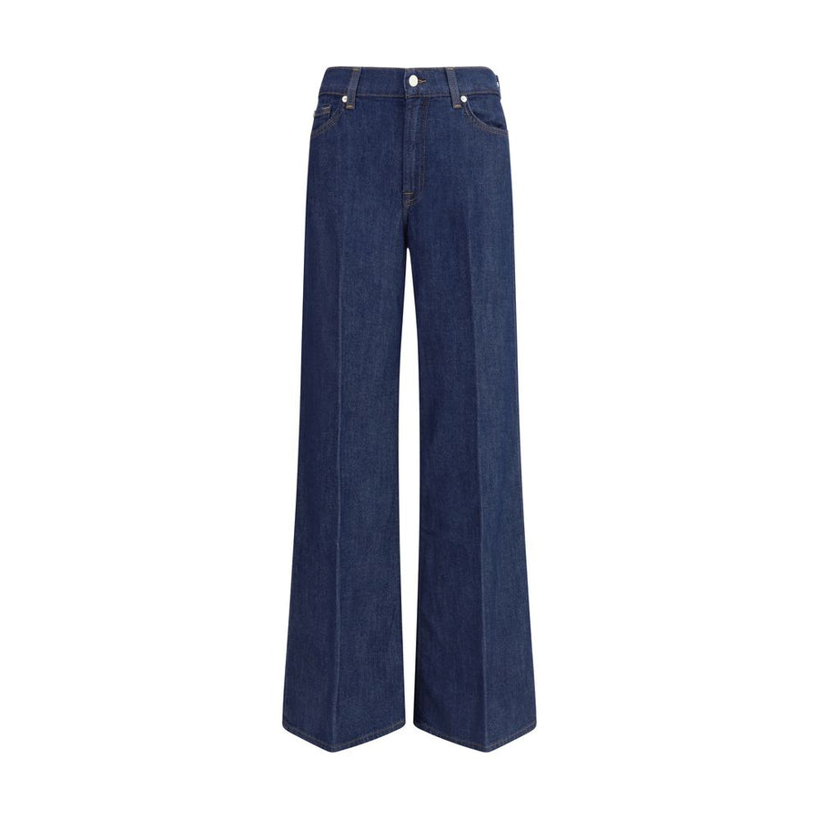 Blue Cotton Jeans Denim