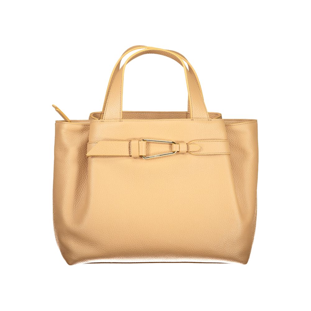 Brown Polyethylene Handbag