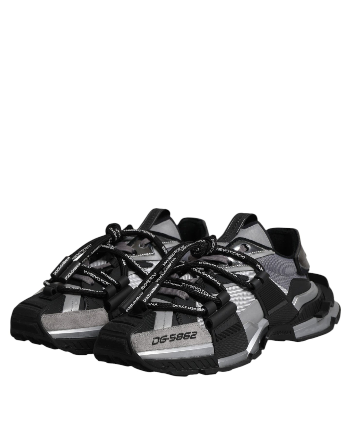 Multicolor Panelled Space Sneakers Shoes