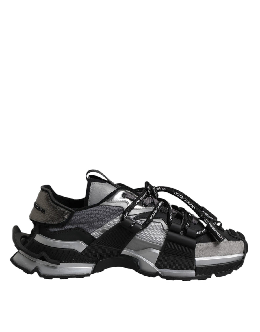 Multicolor Panelled Space Sneakers Shoes