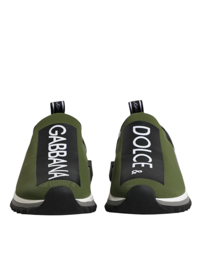 Green Logo Low Top Sorrento Men Sneakers Shoes