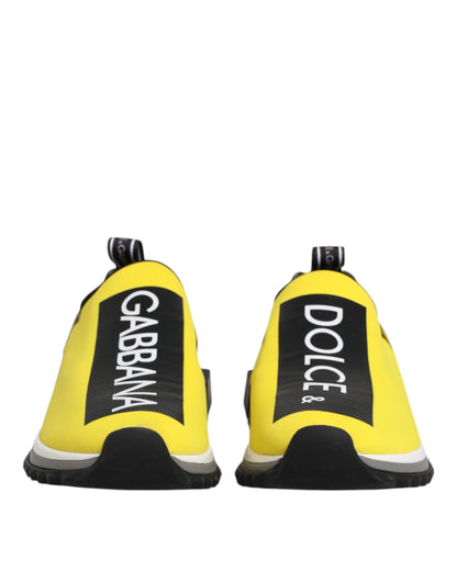 Yellow Logo Low Top Sorrento Sneakers Shoes