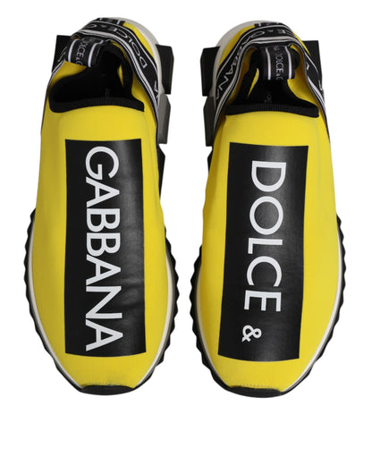 Yellow Logo Low Top Sorrento Sneakers Shoes