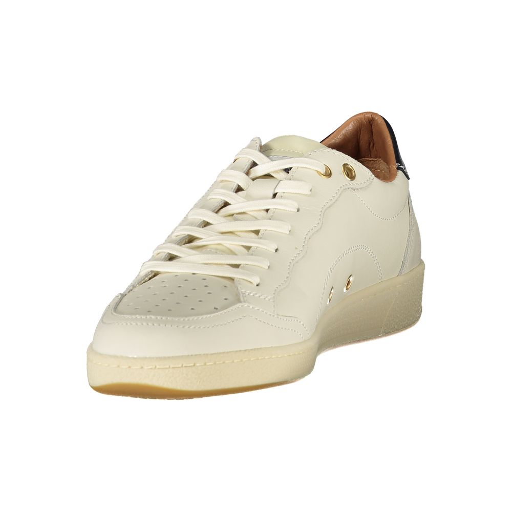 White Leather Men Sneaker