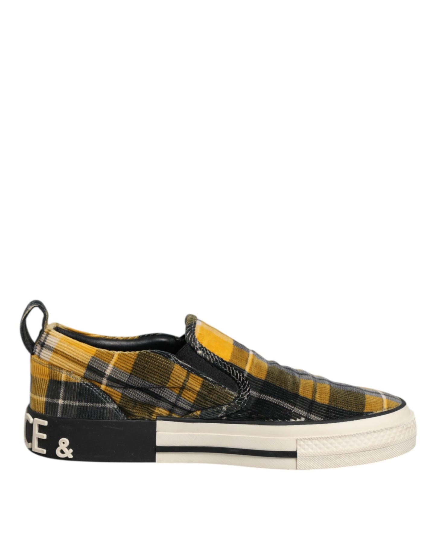 Multicolor Portofino Tartan Check Sneakers Shoes