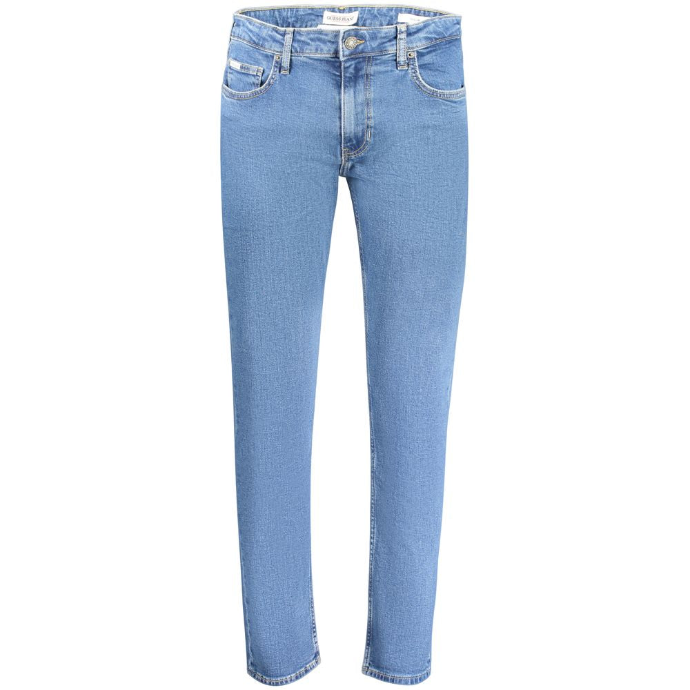Blue Cotton Men's Jean