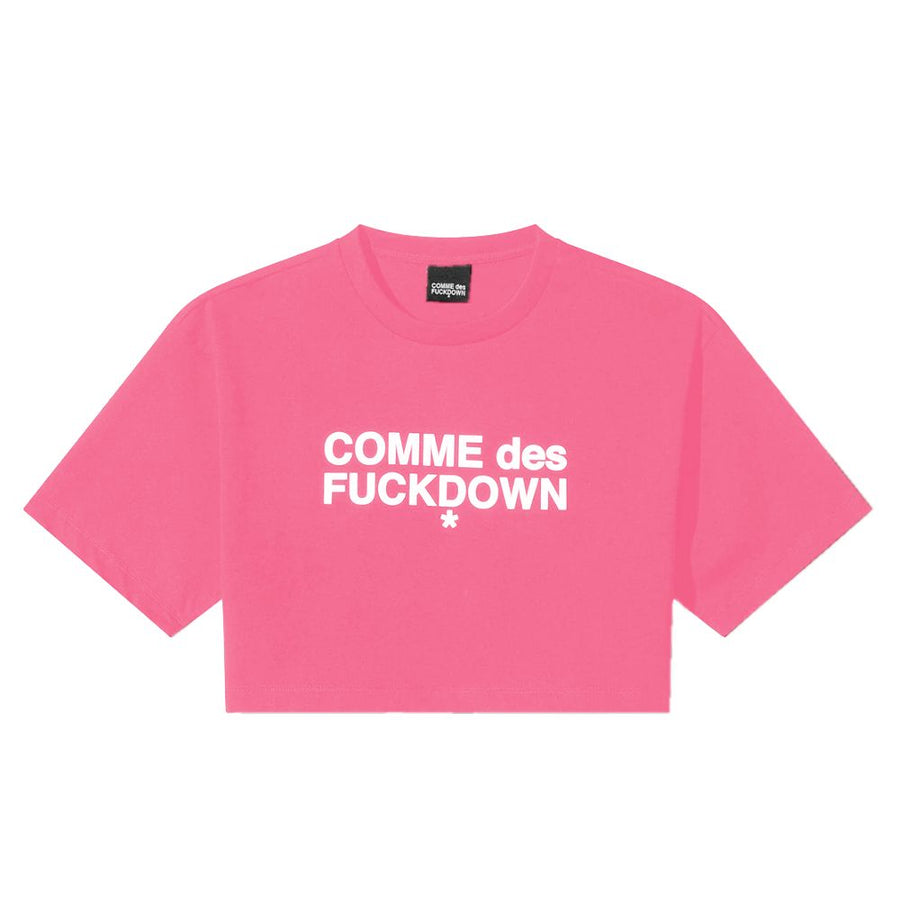 Fuchsia Cotton Women T-Shirt