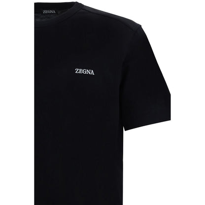 Black Cotton T-Shirt