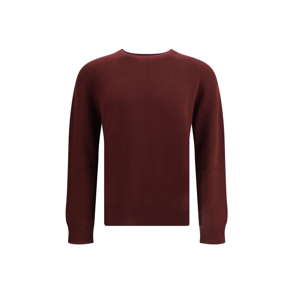 Bordeaux Fleece Wool Sweatshirt
