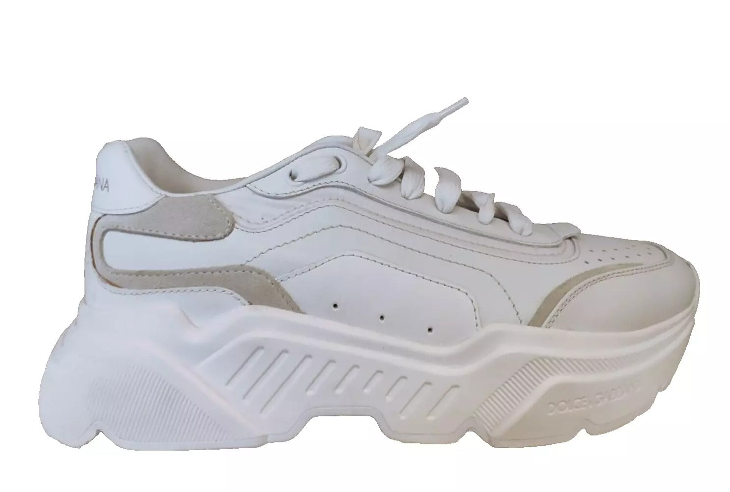 White Daymaster Low Top Mens Sneakers