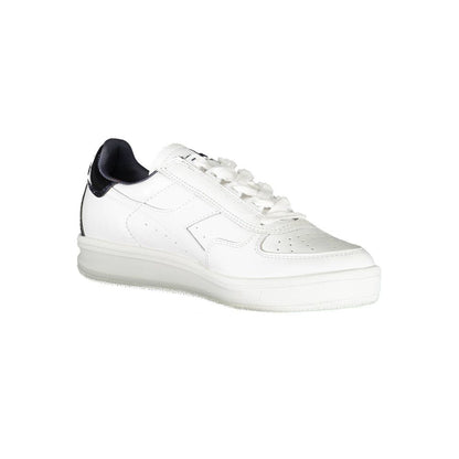 White Fabric Sneaker