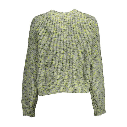 Green Polyester Sweater