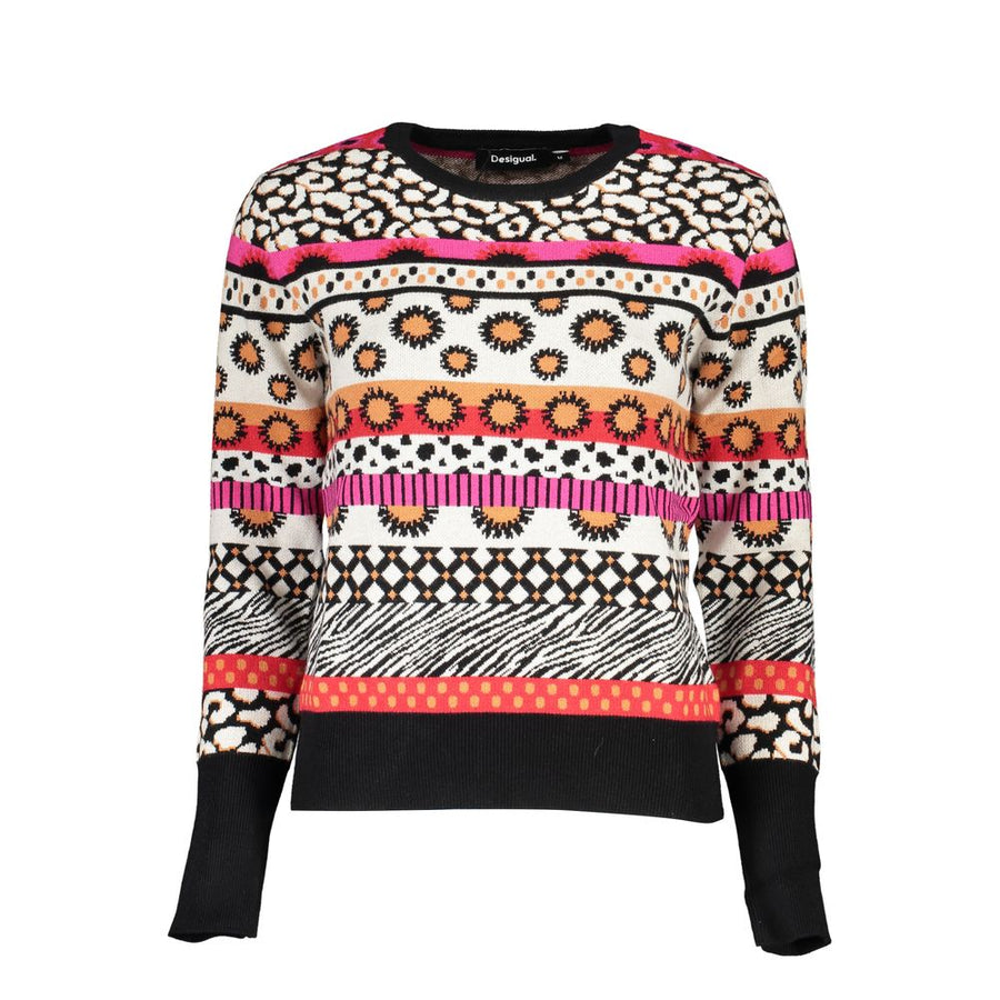 Pink Polyester Sweater