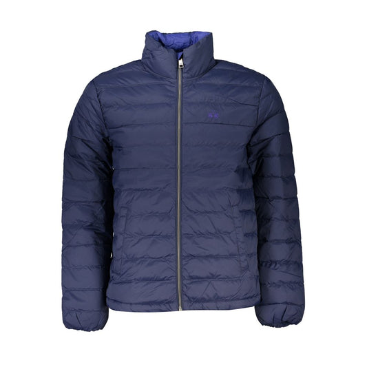 Blue Polyamide Jackets & Coat
