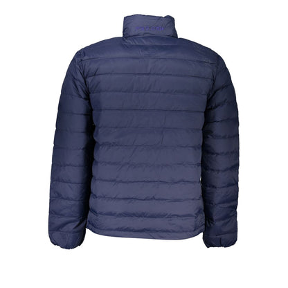 Blue Polyamide Jackets & Coat