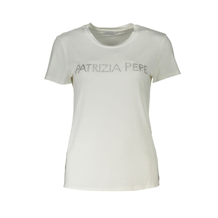 White Organic Cotton Women T-Shirt