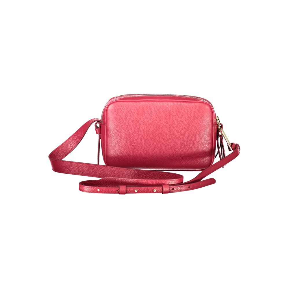 Red Leather Handbag