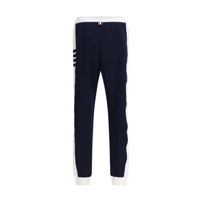 Blue Cotton Joggers (Workout Pants)