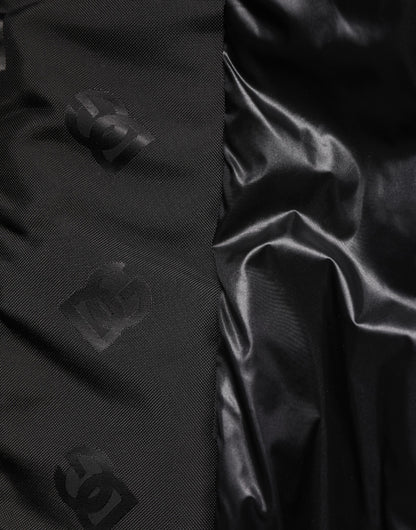 Black Cargo Windbraker Logo Mania Jacket