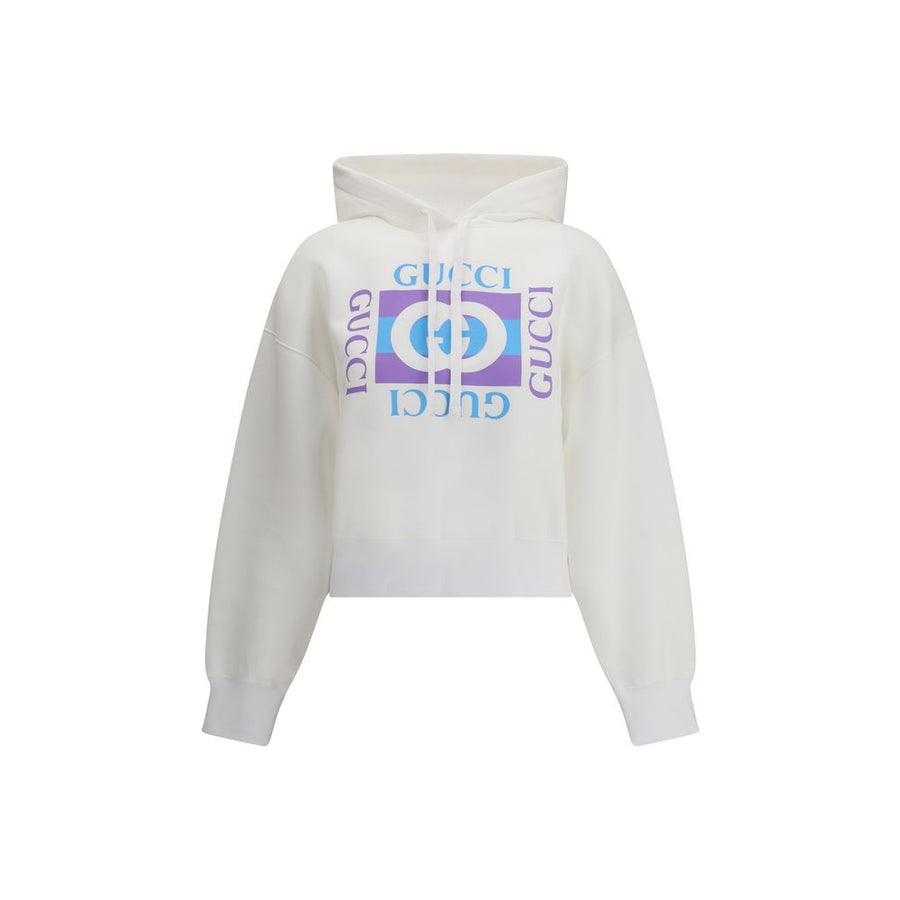 White Cotton Sweatshirt