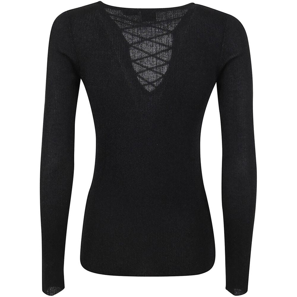 Black Viscose Sweater