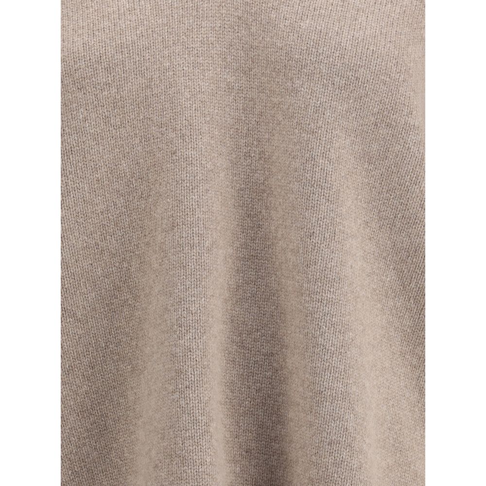 Beige Wool Sweatshirt