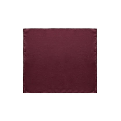 Bordeaux Silk Pocket Square