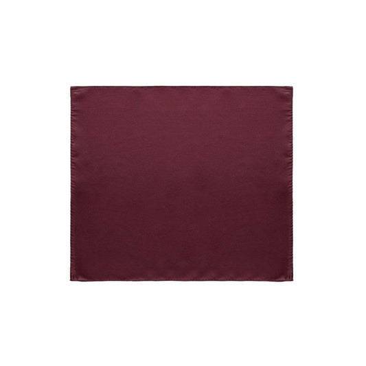 Bordeaux Silk Pocket Square