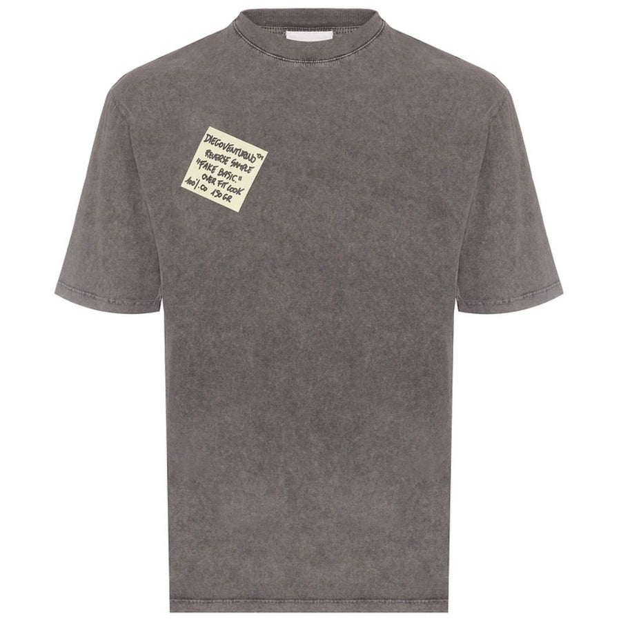 Gray Cotton T-Shirt