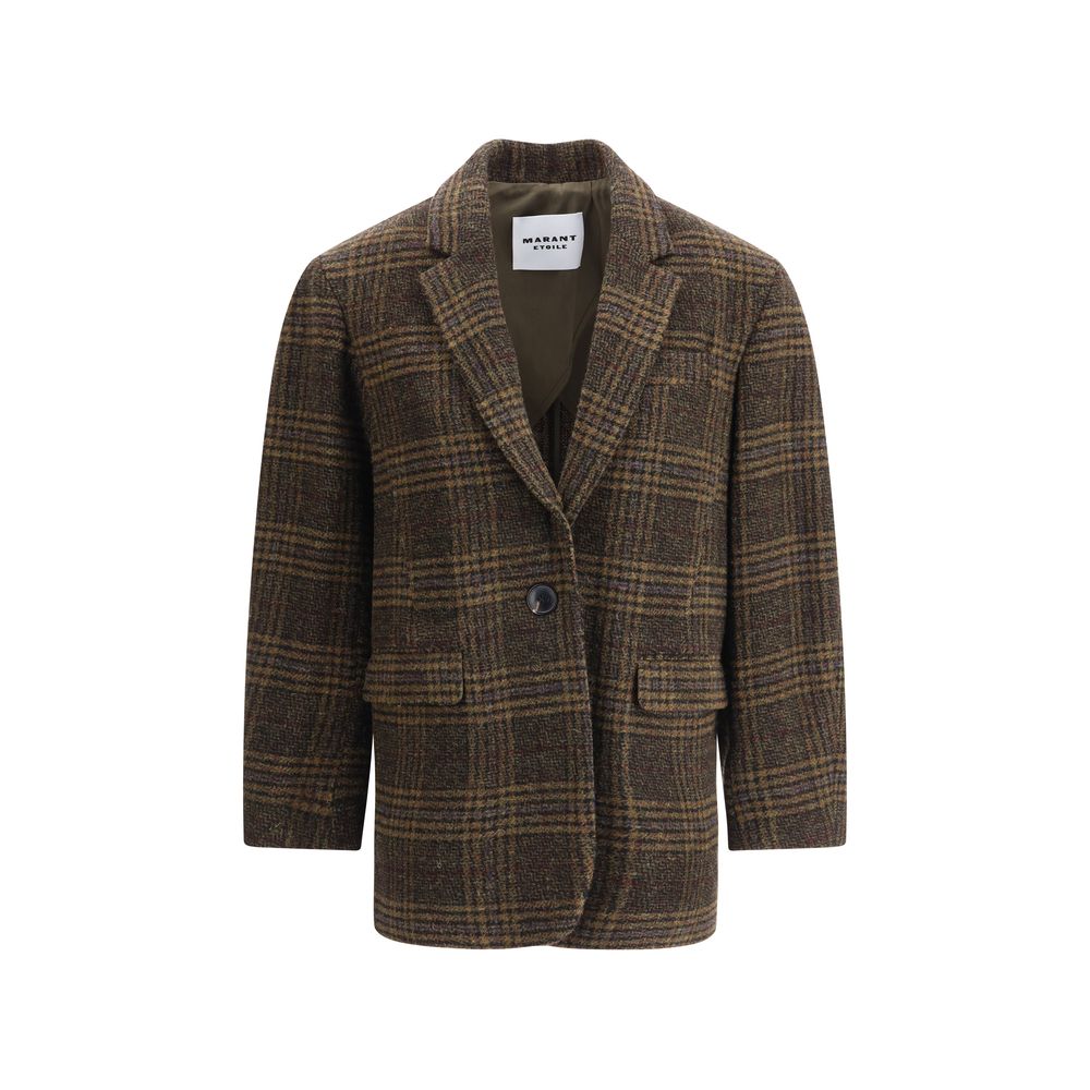 Brown Fleece Wool Coat