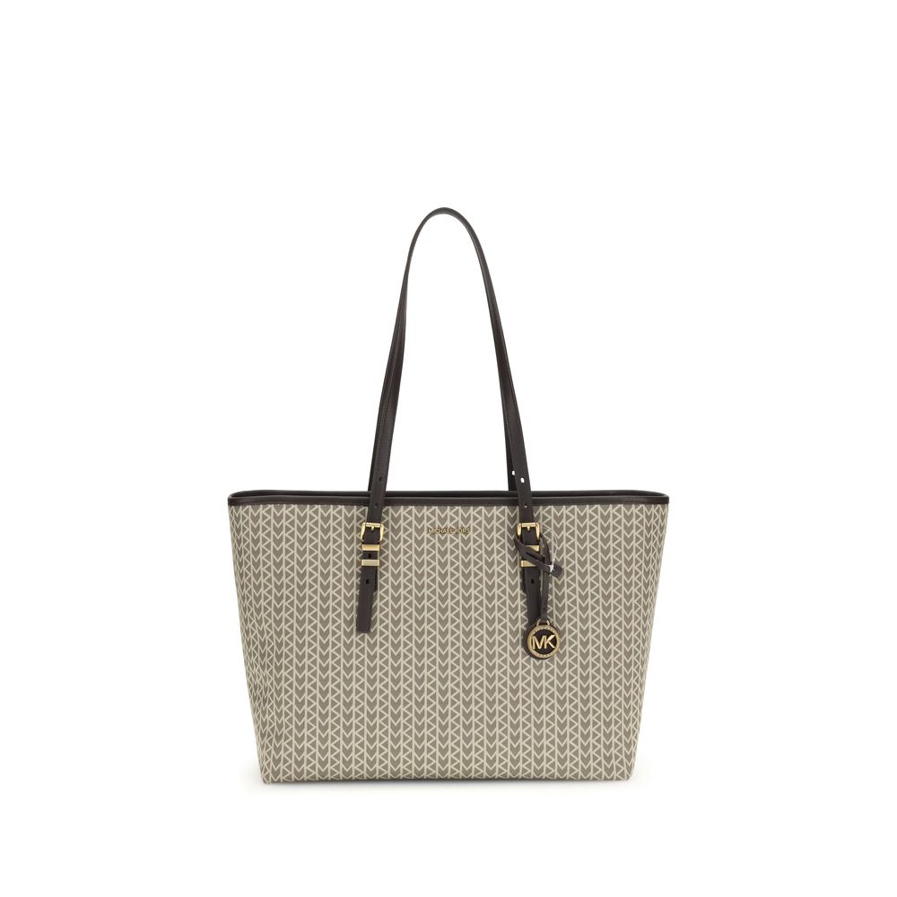 Beige Polyester Shoulder Bag