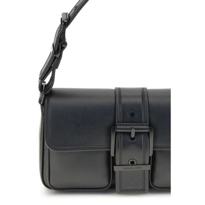 Black Calf Leather Bos Taurus Shoulder Bag