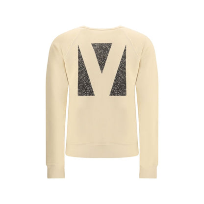 Beige Cotton Sweatshirt