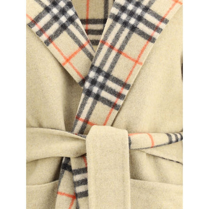 Beige Wool Coat