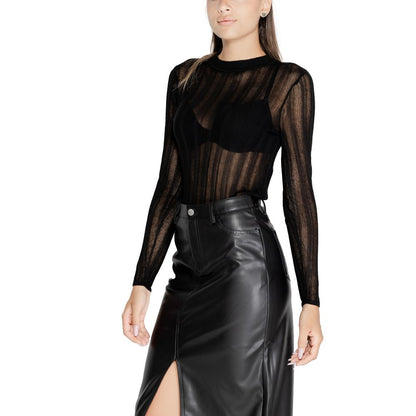 Black Viscose Sportswear