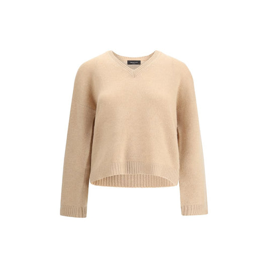 Beige Cashmere Cashmere Sweater
