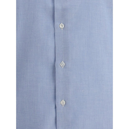 Light Blue Cotton Dress Shirt