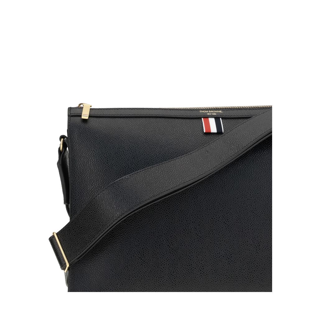 Black Calf Leather Bos Taurus Clutch Bag