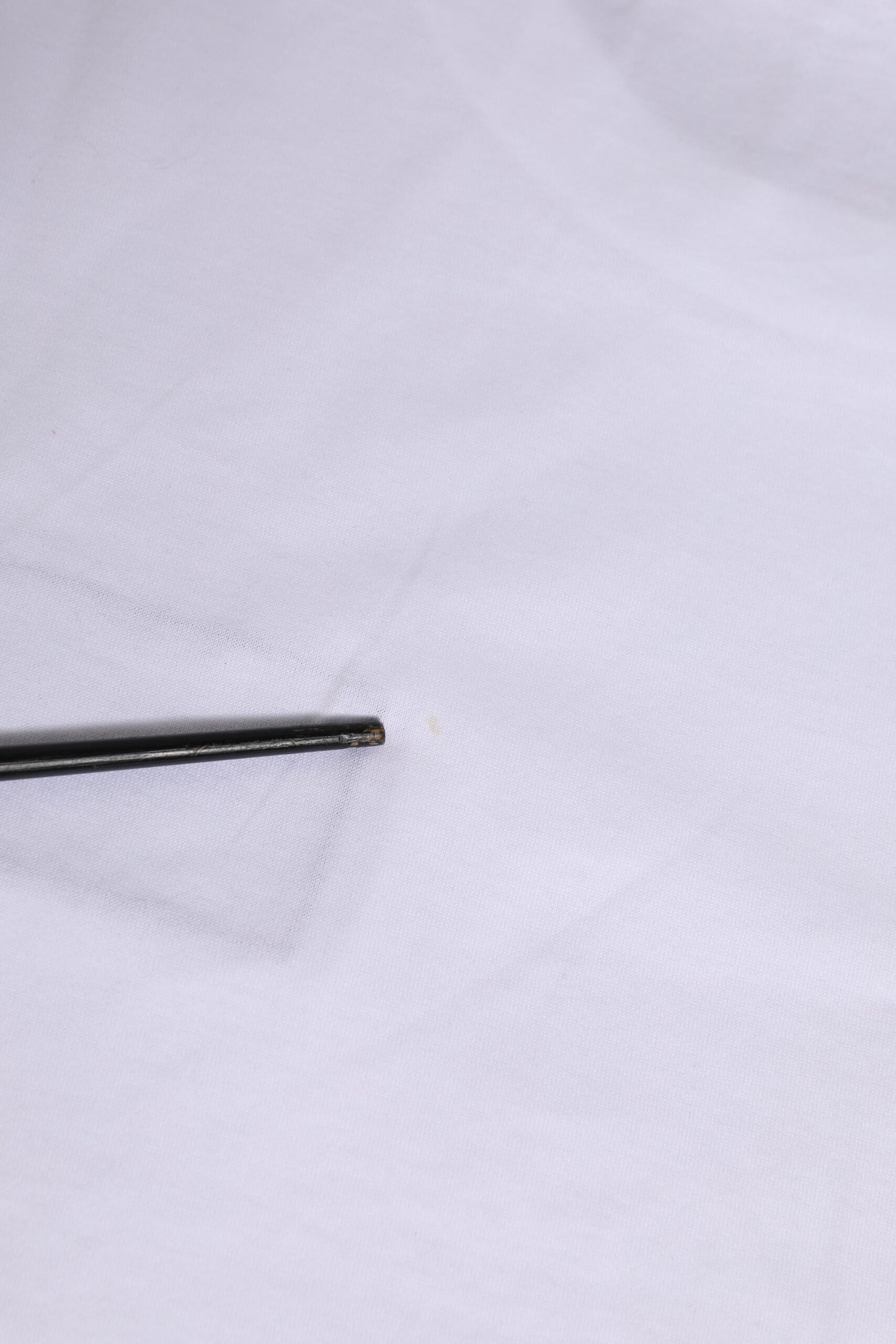 White Logo Crew Neck Short Sleeves T-shirt