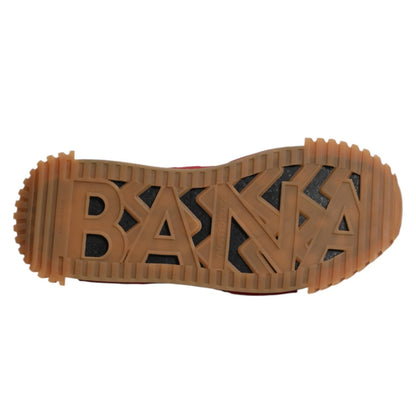 Black Logo Low Top NS1 Men Sneakers