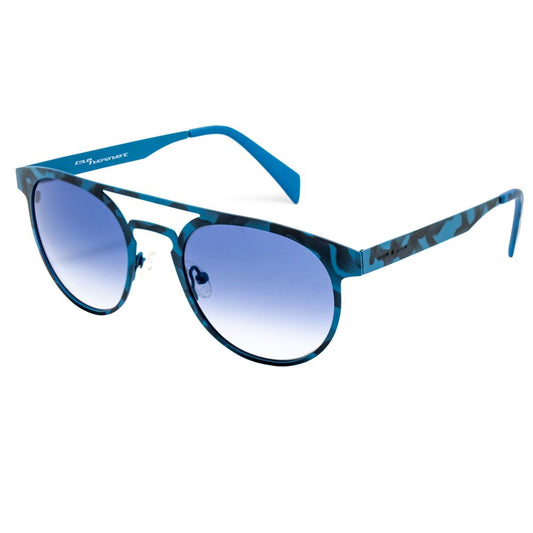 Blue Metal Sunglasses