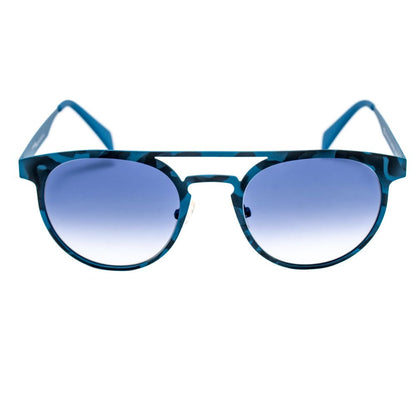 Blue Metal Sunglasses