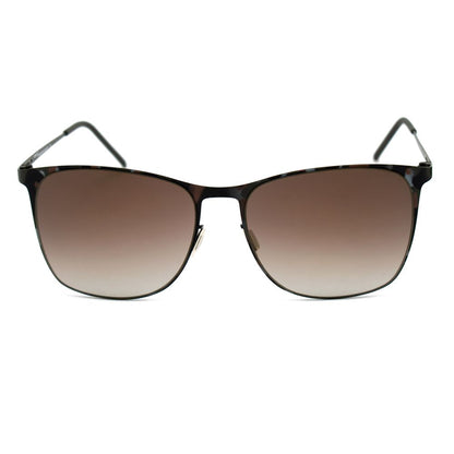 Brown Metal Sunglasses